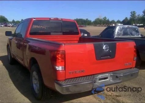 2007 Nissan Titan Xe/Se/Le z USA, uszkodzony, nr VIN 1N6BA06A97N212475